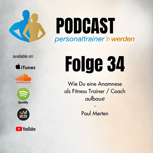 Wie Du Eine Anamnese Als Fitnesstrainer Coach Aufbaust Paul Merten Der Podcast Fur Personal Trainer Und Coaches Personaltrainer Werden De