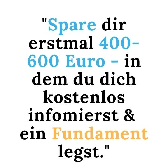 Spare dir 400-600 Euro-2